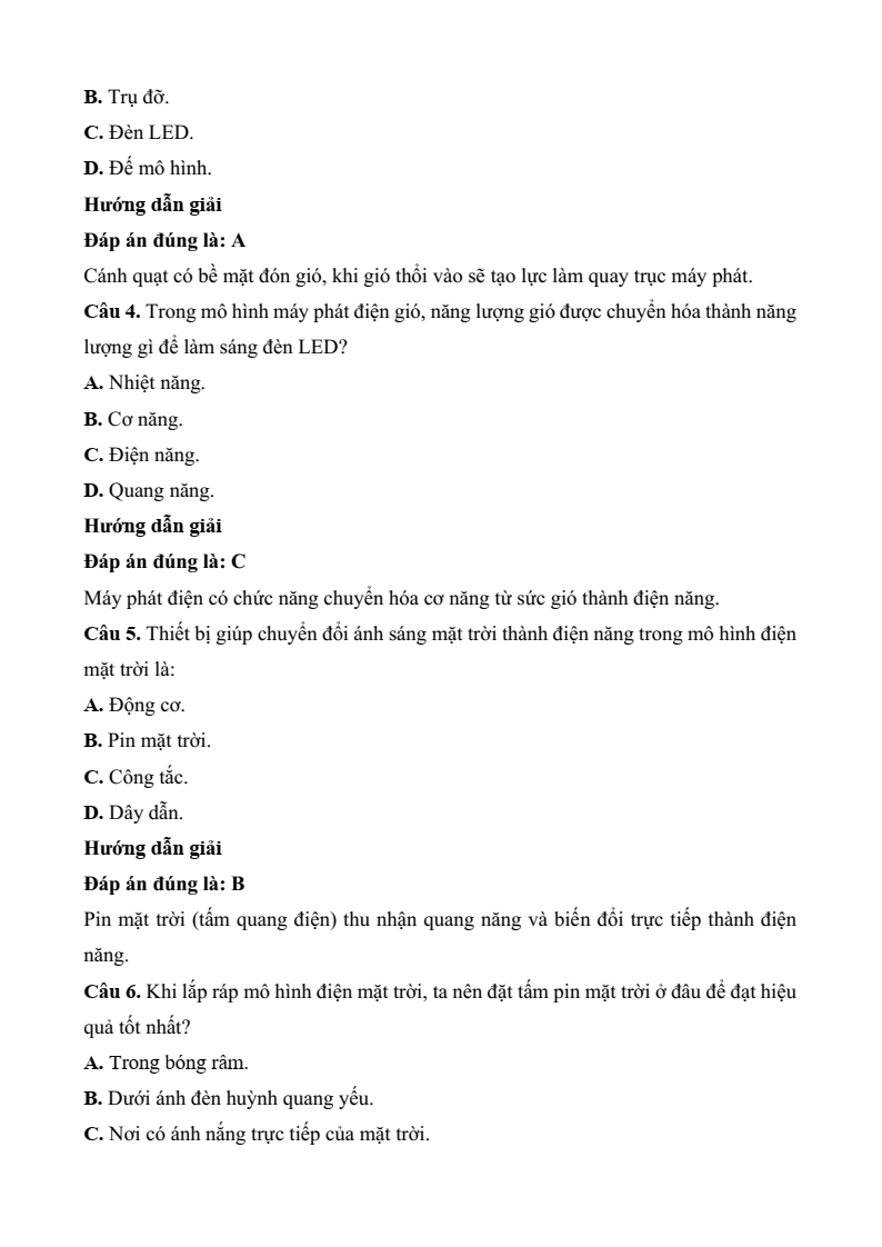 5+ Đề thi Học kì 2 Công nghệ lớp 5 Kết nối tri thức có đáp án (có đáp án, cấu trúc mới)