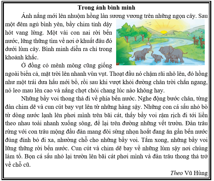 Đề thi khảo sát chất lượng đầu năm lớp 4 Tiếng Việt (có lời giải)