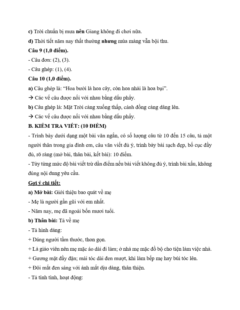 20 Đề thi Giữa kì 2 Tiếng Việt lớp 5 Kết nối tri thức (có đáp án, cấu trúc mới)