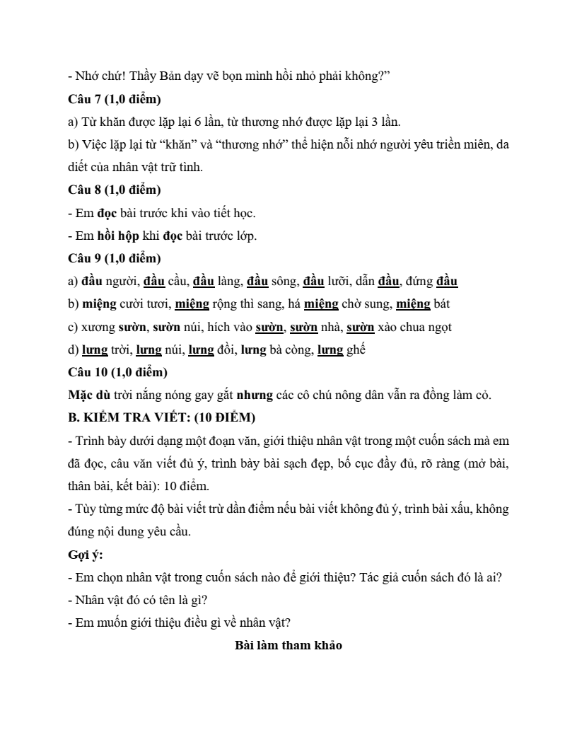 20 Đề thi Học kì 1 Tiếng Việt lớp 5 Kết nối tri thức (có đáp án, cấu trúc mới)