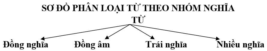 Phân loại từ theo nhóm nghĩa (ôn hè Tiếng Việt 5 lên 6)