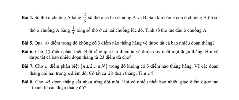 Đề cương ôn tập Giữa kì 2 Toán 6 trường THCS Thành Công (Hà Nội) năm 2025-2026