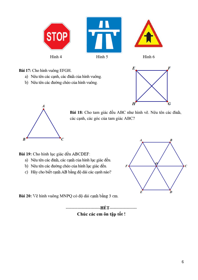 Đề cương ôn tập Giữa kì 1 Toán 6 trường THCS Phước Nguyên năm 2025-2026