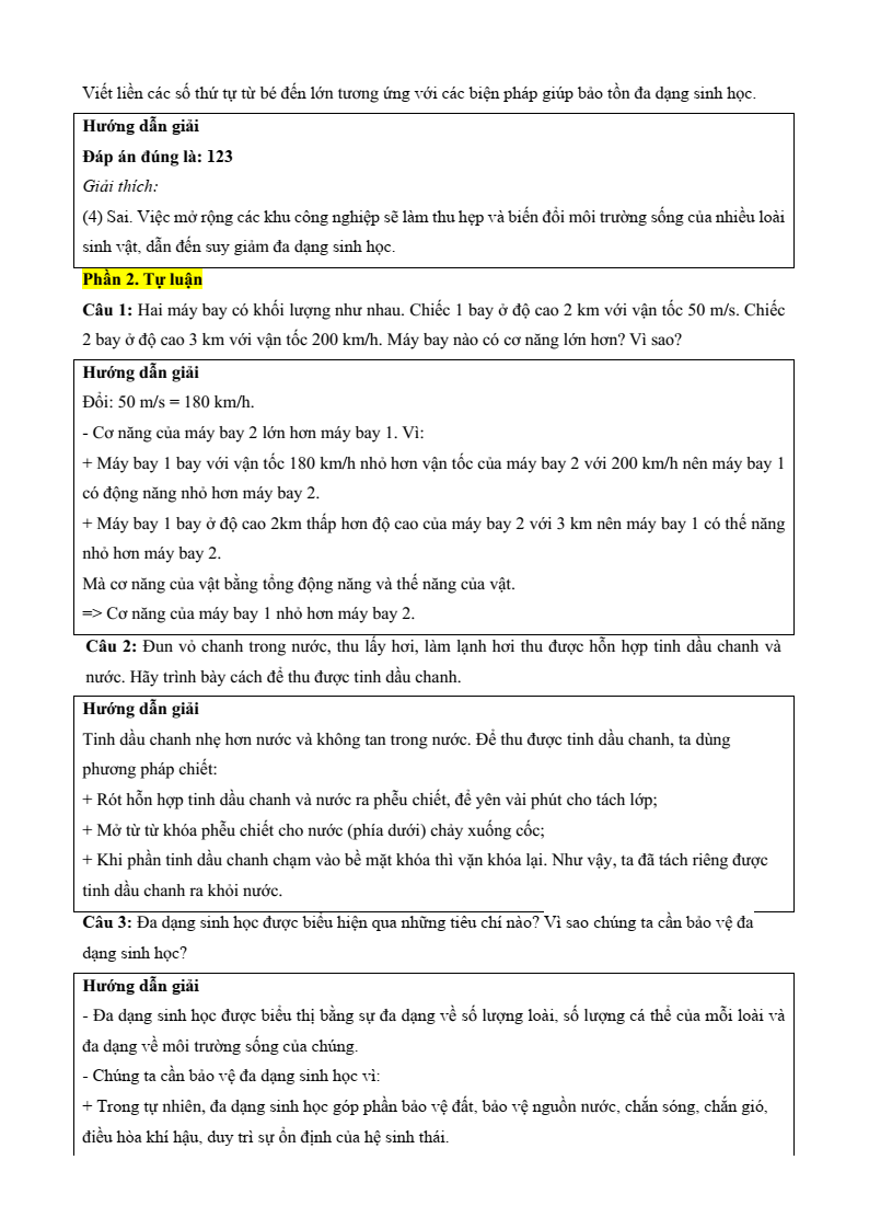30+ Đề thi Cuối kì 2 KHTN 6 Kết nối tri thức năm 2026 (có đáp án) | Đề thi Khoa học tự nhiên 6