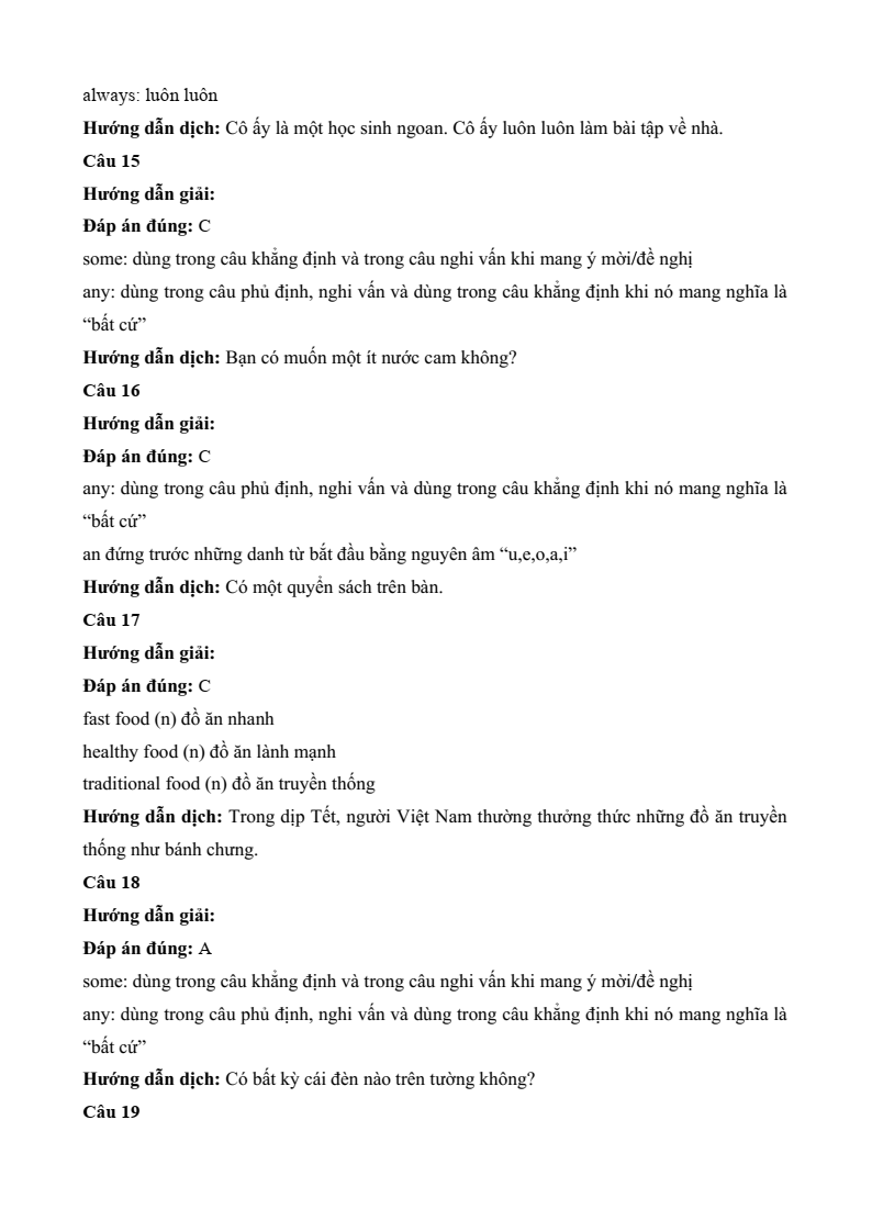 Đề thi Học kì 1 Tiếng Anh 6 Sở GD&ĐT Kiên Giang năm 2024-2025