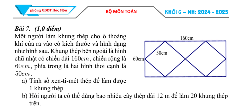 Đề thi Học kì 1 Toán 6 năm 2024-2025 Trường THCS Tân Xuân