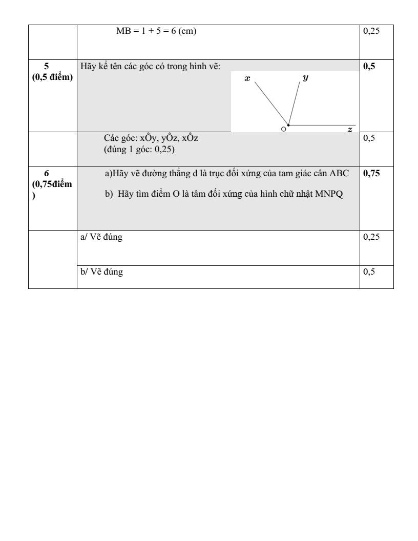 Đề thi Học kì 2 Toán 6 phòng GD&ĐT Bình Thạnh (Tp.HCM) năm 2024-2025