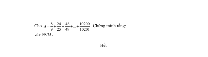 Đề thi Học kì 2 Toán 6 trường THCS Châu Giang (Hà Nam) năm 2024-2025