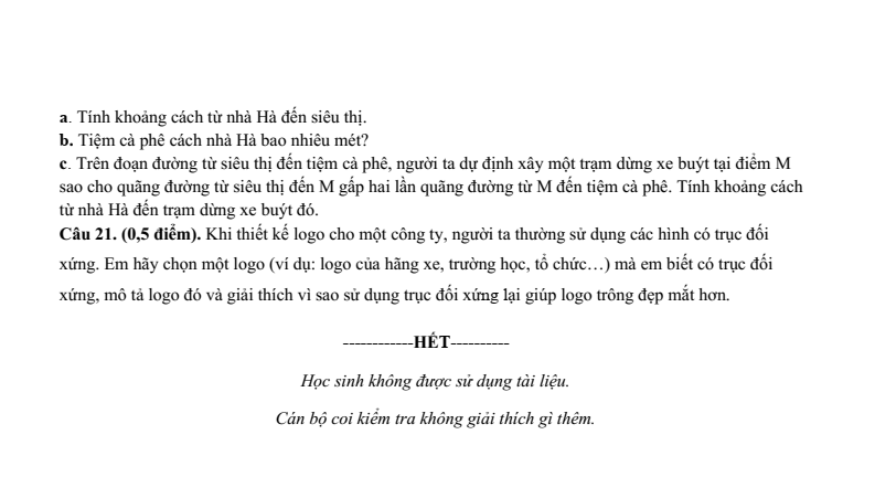 Đề thi Học kì 2 Toán 6 trường TH-THCS-THPT Khai Nguyên (TP HCM) năm 2025-2026