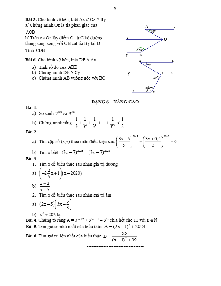 Đề cương ôn tập Giữa kì 1 Toán 7 trường THCS Tô Hoàng năm 2025-2026