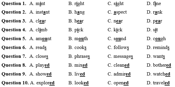 Đề cương ôn tập Học kì 1 Tiếng Anh 7 Friends plus (có lời giải)