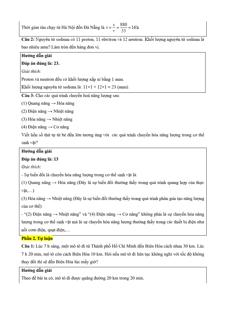 9 Đề thi Giữa kì 1 KHTN 7 Kết nối tri thức năm 2025 (có đáp án) | Đề thi Khoa học tự nhiên 7
