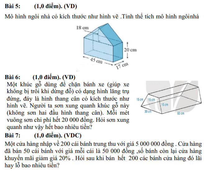 Đề thi Giữa kì 1 Toán 7 năm 2024-2025 Trường THCS Nguyễn Văn Bứa (Tp.HCM)