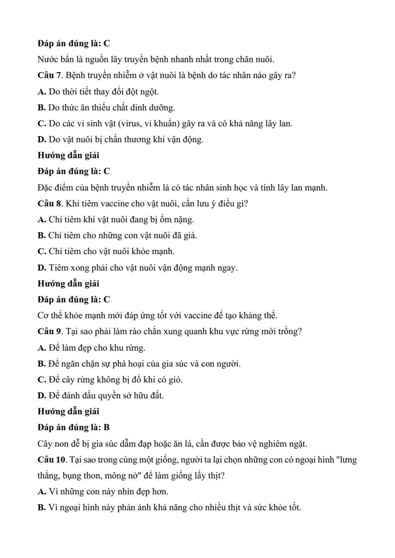 3 Đề thi Giữa kì 2 Công nghệ 7 Kết nối tri thức năm 2026 (có đáp án)