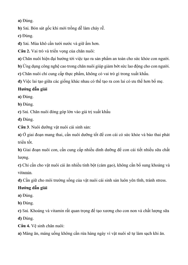 3 Đề thi Giữa kì 2 Công nghệ 7 Kết nối tri thức năm 2026 (có đáp án)