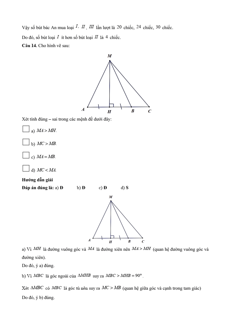20+ Đề thi Giữa kì 2 Toán 7 Kết nối tri thức năm 2026 (có đáp án)