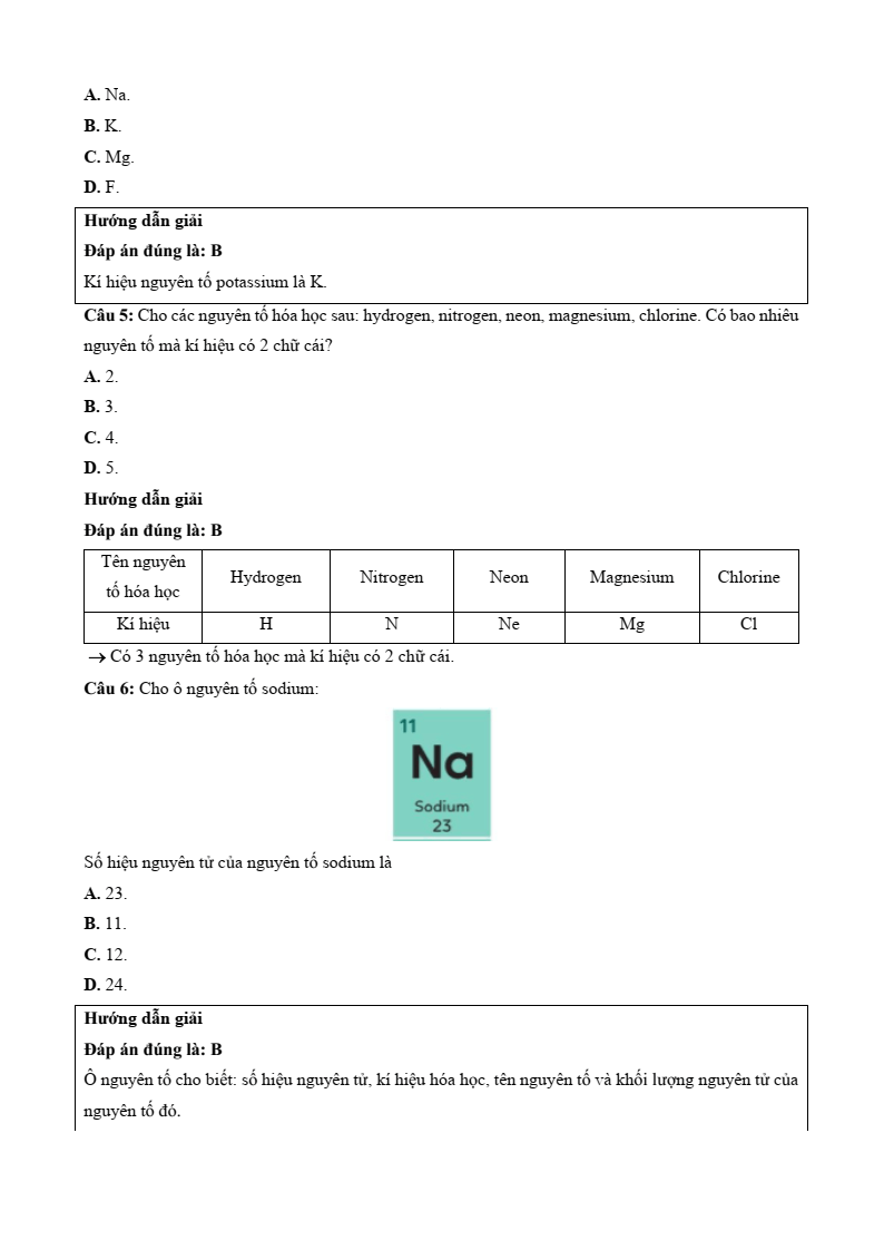 6 Đề thi Học kì 1 KHTN 7 Chân trời sáng tạo năm 2025 (có đáp án) | Đề thi Khoa học tự nhiên 7