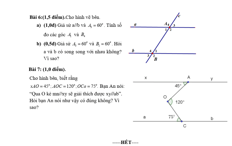 Đề thi Học kì 1 Toán 7 trường THCS Đông Thạnh năm 2025-2026