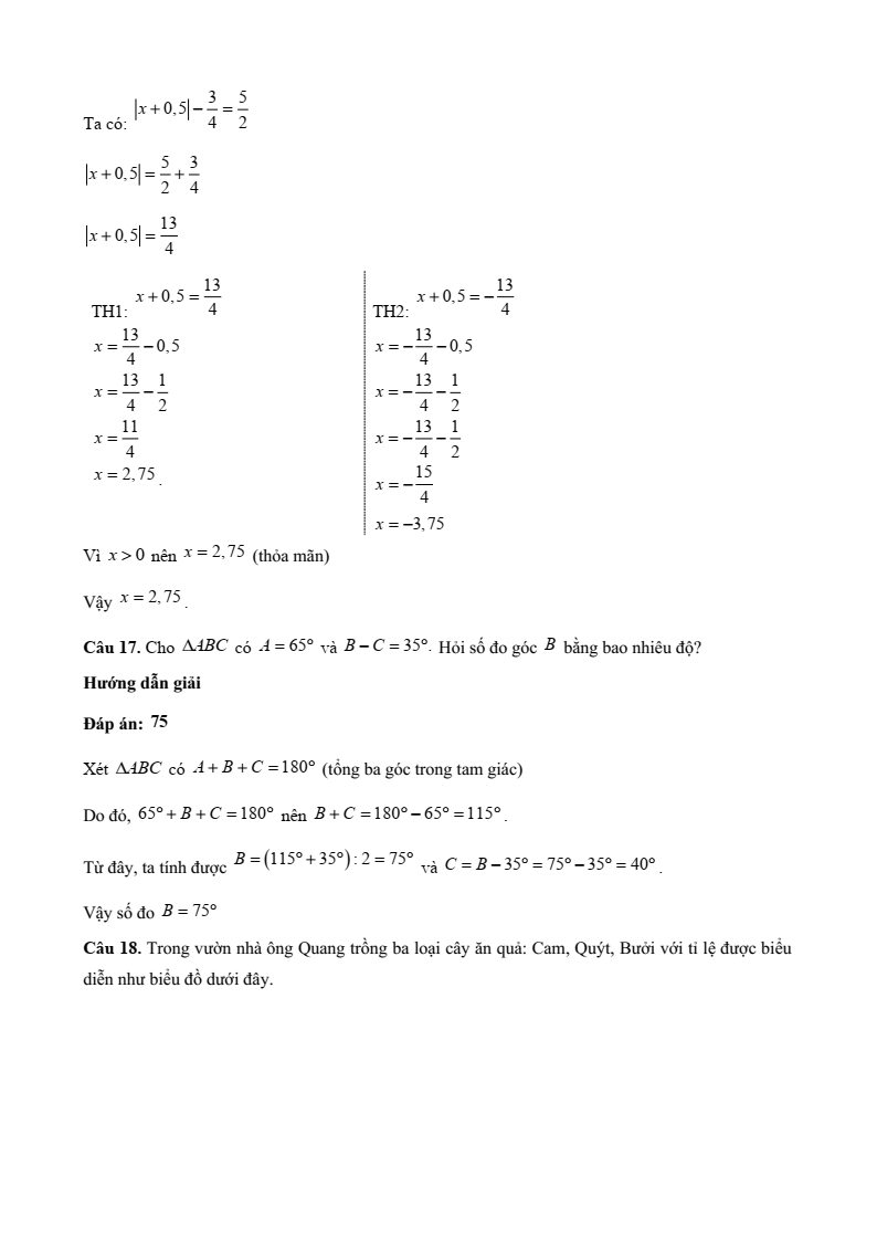 32 Đề thi Cuối kì 1 Toán 7 Kết nối tri thức (có đáp án, cấu trúc mới)