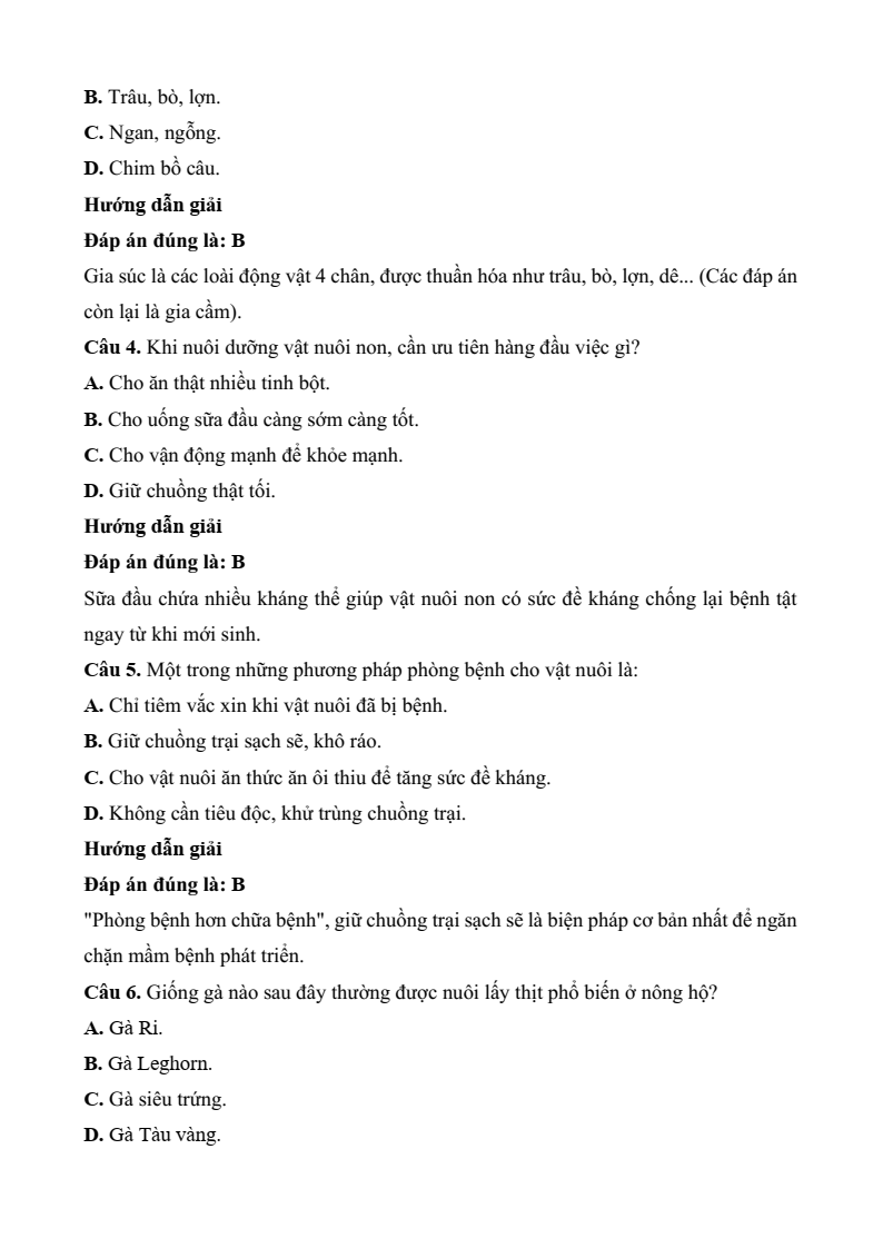 6 Đề thi Học kì 2 Công nghệ 7 Kết nối tri thức năm 2026 (có đáp án)