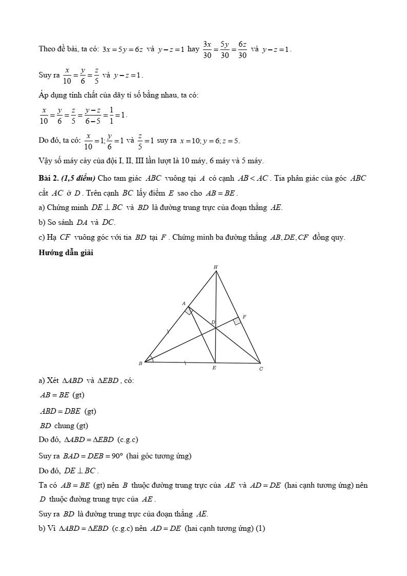20+ Đề thi Cuối kì 2 Toán 7 Kết nối tri thức năm 2026 (có đáp án)