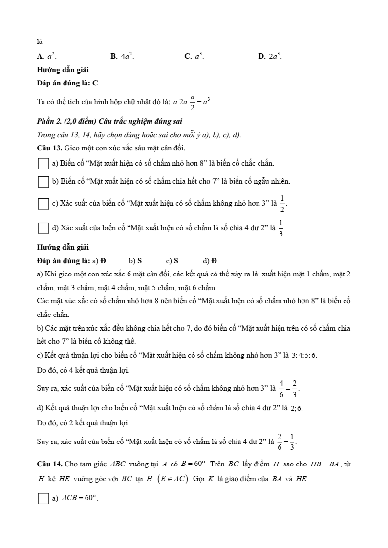 20+ Đề thi Cuối kì 2 Toán 7 Kết nối tri thức năm 2026 (có đáp án)