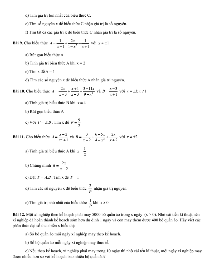 Đề cương ôn tập Giữa kì 2 Toán 8 trường THCS Thành Công (Hà Nội) năm 2025-2026