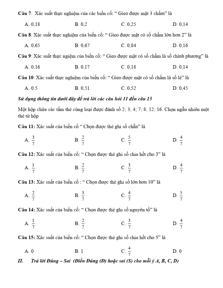 Đề cương ôn tập Giữa kì 2 Toán 8 trường THCS Phước Nguyên năm 2024-2025