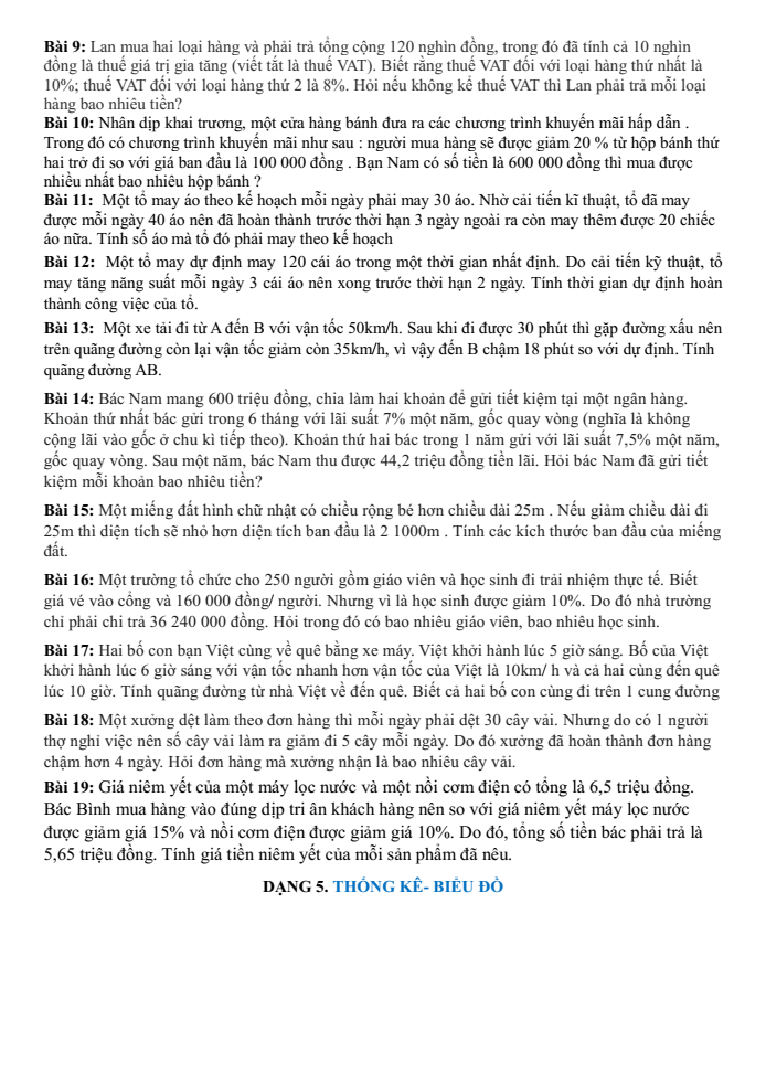 Đề cương ôn tập Học kì 2 Toán 8 trường THCS Phú Thị năm 2024-2025