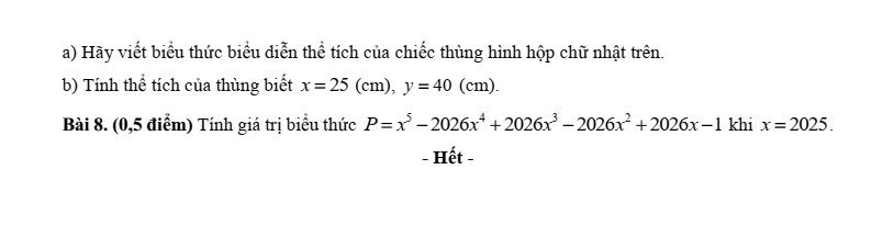 Đề thi Giữa kì 1 Toán 8 THCS Lê Quý Đôn năm 2025-2026