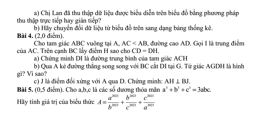Đề thi Học kì 1 Toán 8 năm 2024-2025 trường THCS Liên Khê (Hải Phòng)