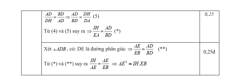 Đề thi Học kì 2 Toán 8 phòng GD&ĐT Trực Ninh (Nam Định) năm 2024-2025
