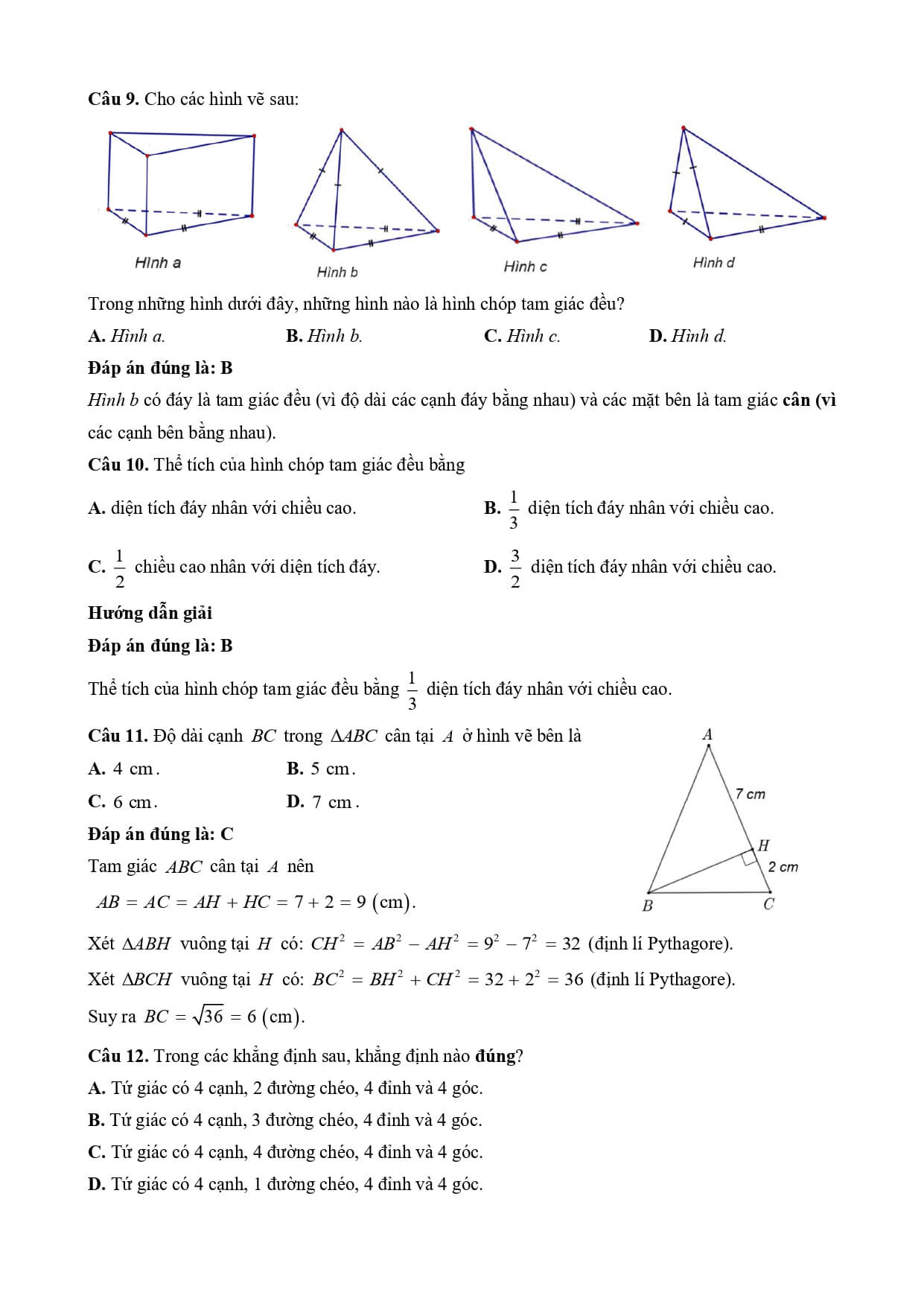 10 Đề thi Giữa kì 1 Toán 8 Cánh diều (có đáp án, cấu trúc mới)