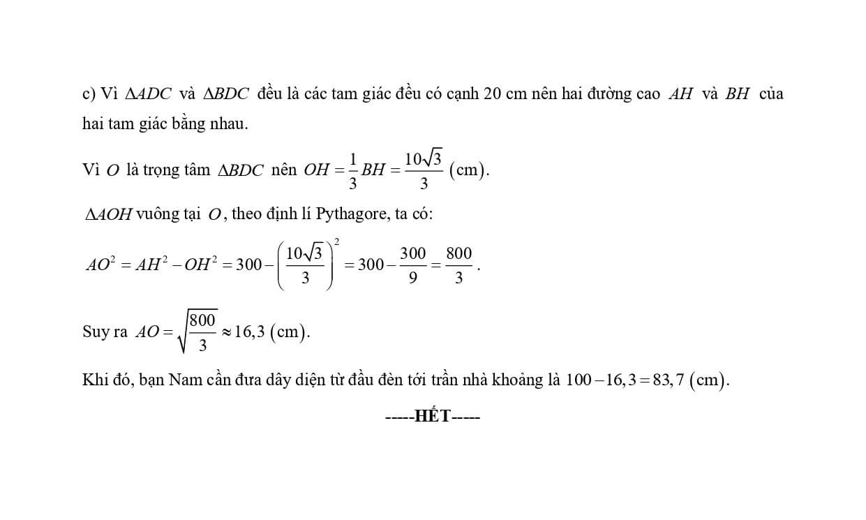 10 Đề thi Giữa kì 1 Toán 8 Cánh diều (có đáp án, cấu trúc mới)