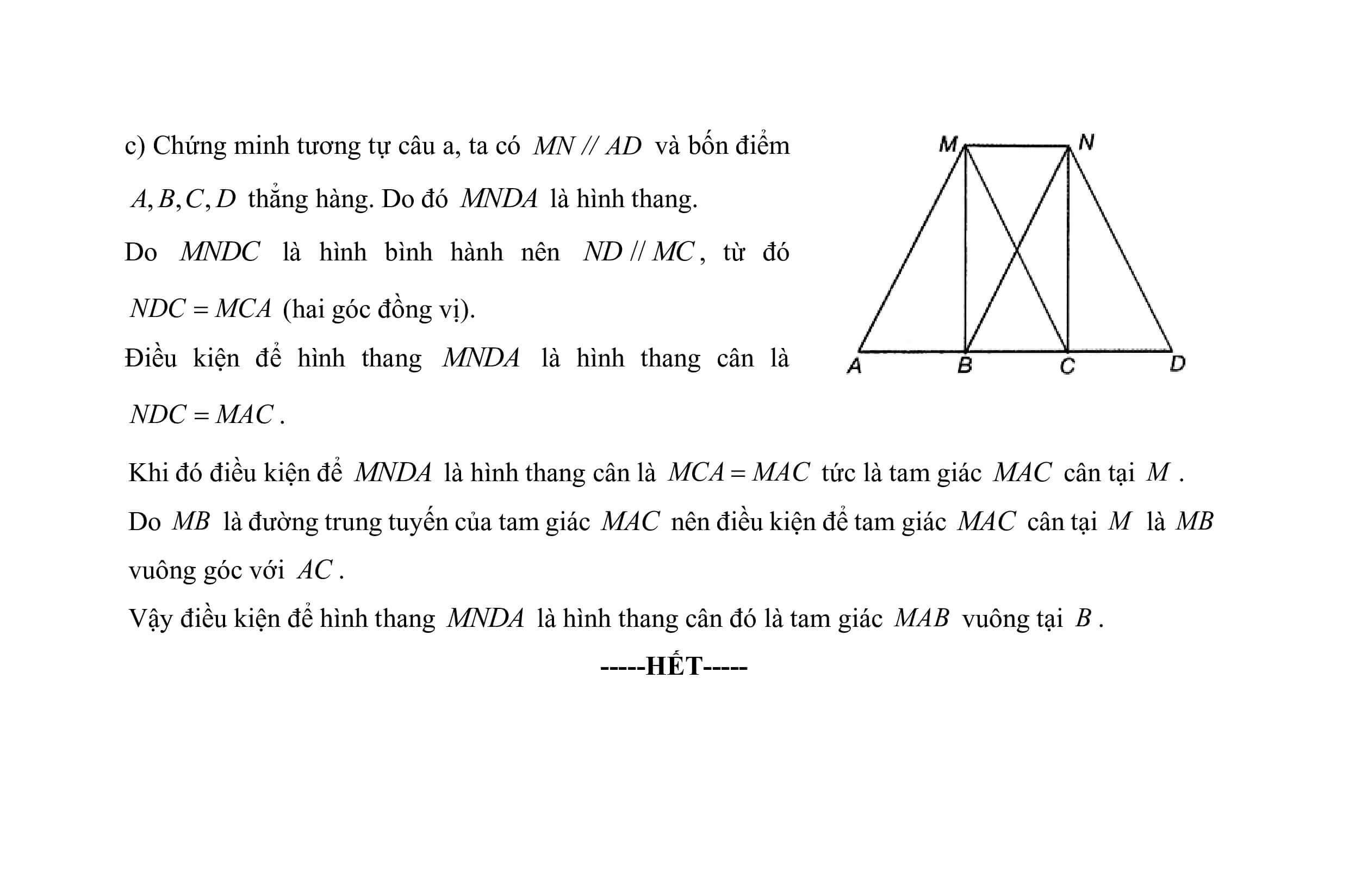 10 Đề thi Giữa kì 1 Toán 8 Kết nối tri thức (cấu trúc mới, có đáp án)