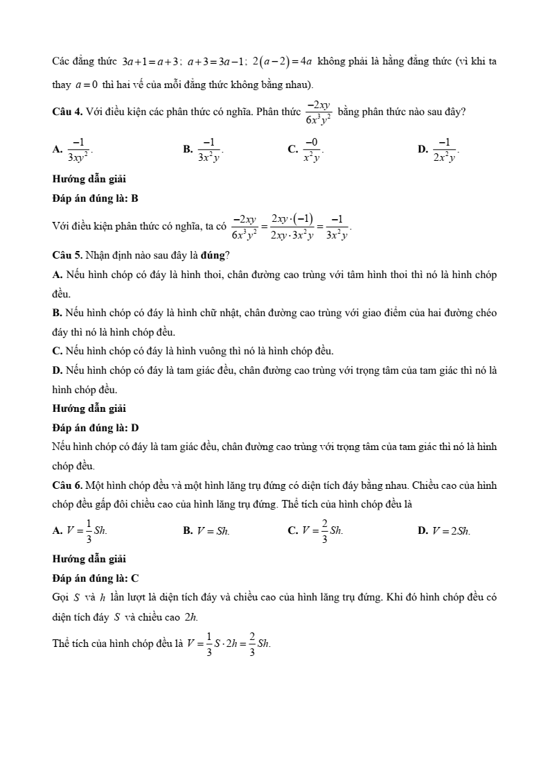 10 Đề thi Học kì 1 Toán 8 Chân trời sáng tạo (có đáp án, cấu trúc mới)