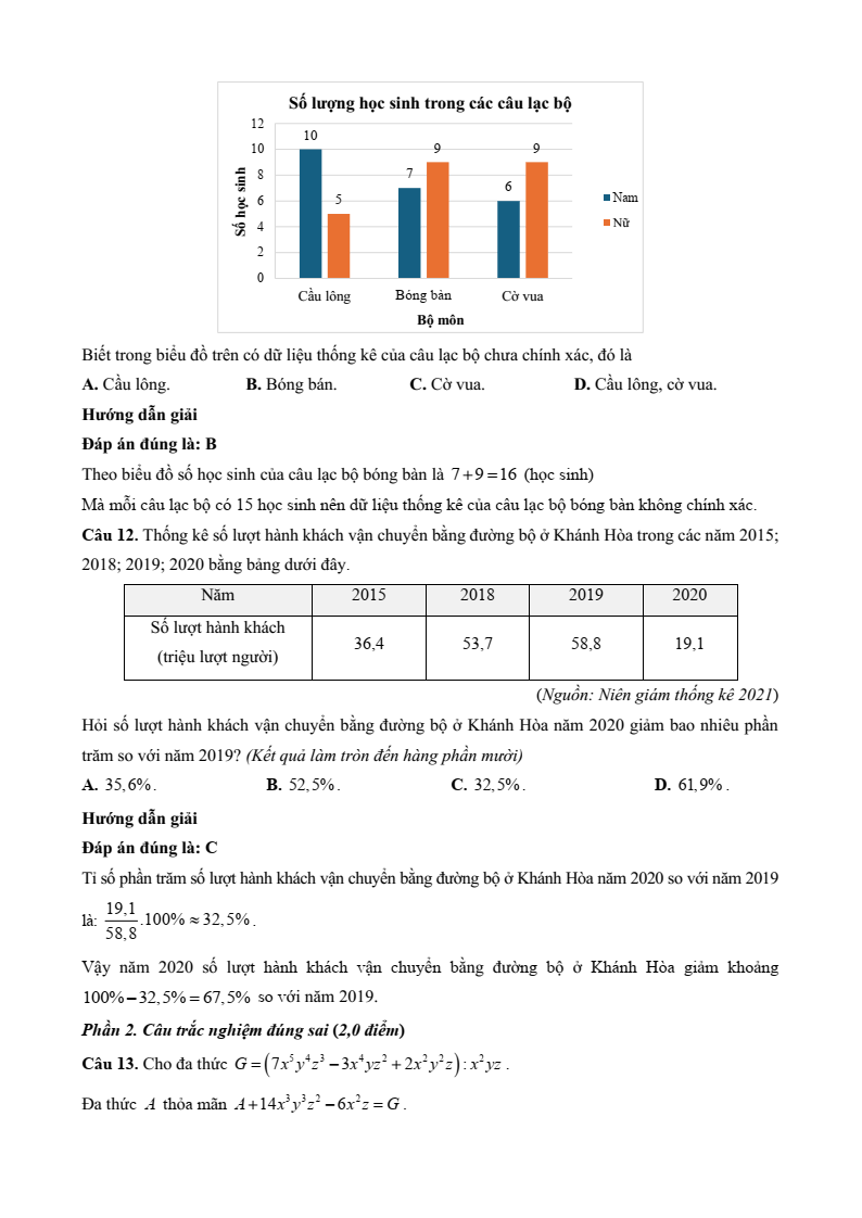 10 Đề thi Học kì 1 Toán 8 Kết nối tri thức (có đáp án, cấu trúc mới)