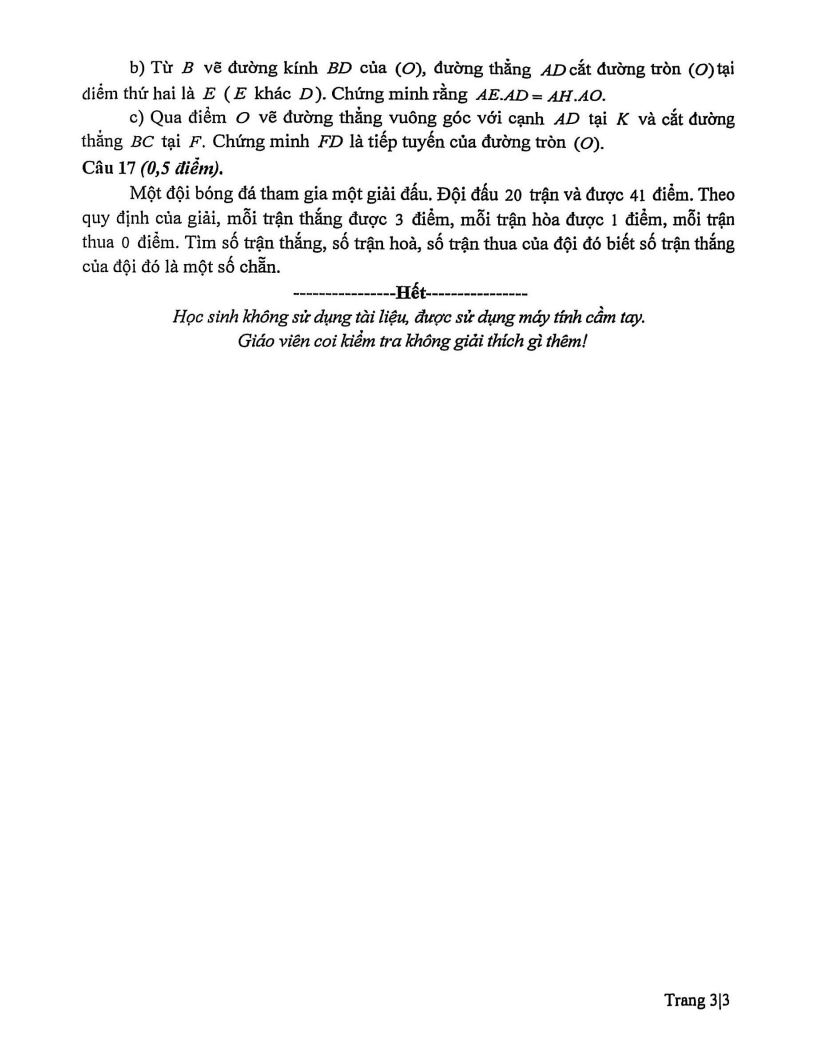 Đề thi Học kì 1 Toán 9 trường THCS Vĩnh Yên (Phú Thọ) năm 2025-2026