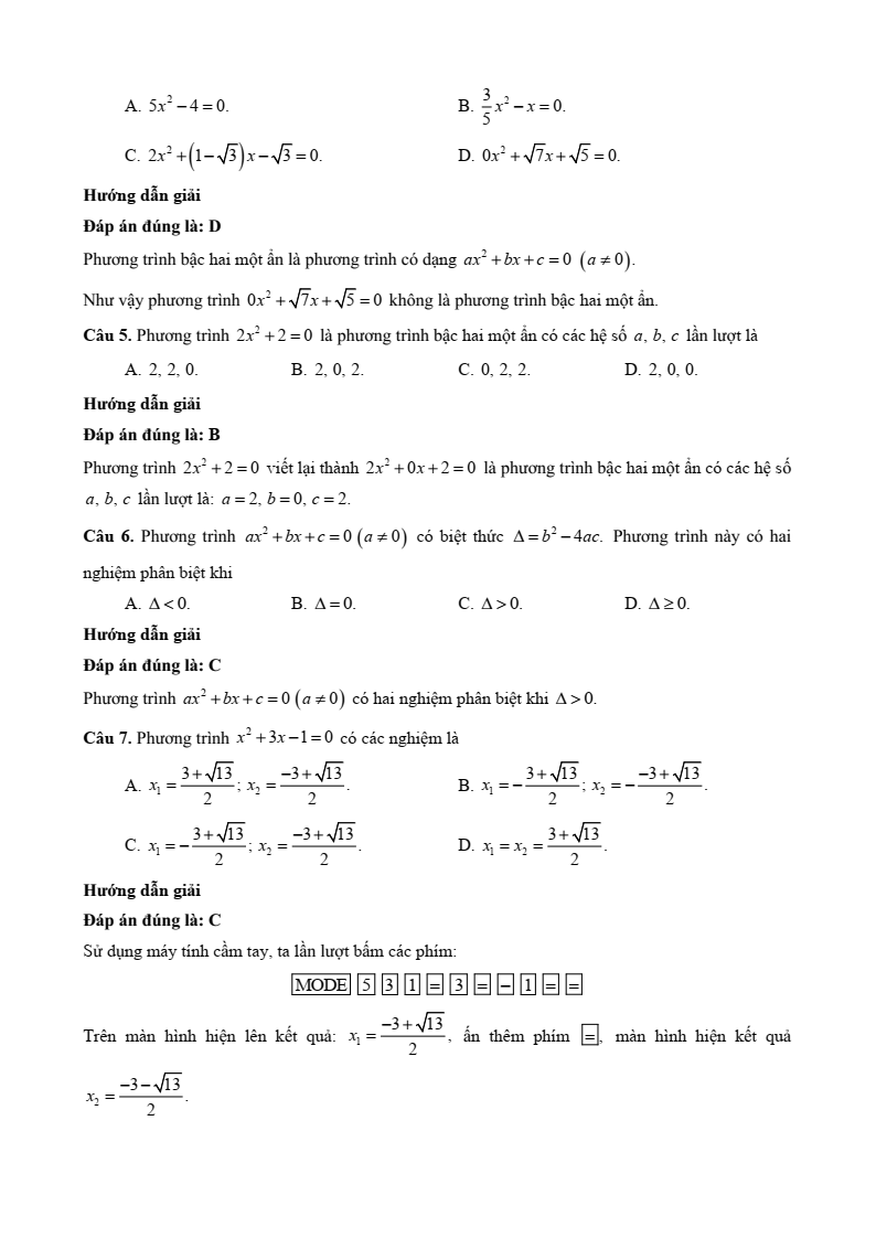 10+ Đề thi Giữa kì 2 Toán 9 Kết nối tri thức (cấu trúc mới, có đáp án)