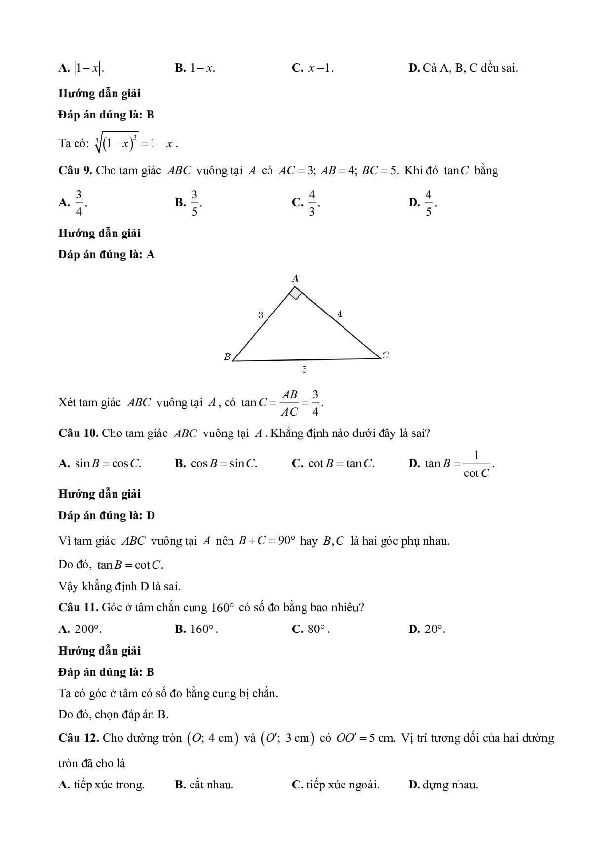 10 Đề thi Học kì 1 Toán 9 Cánh diều (có đáp án, cấu trúc mới)