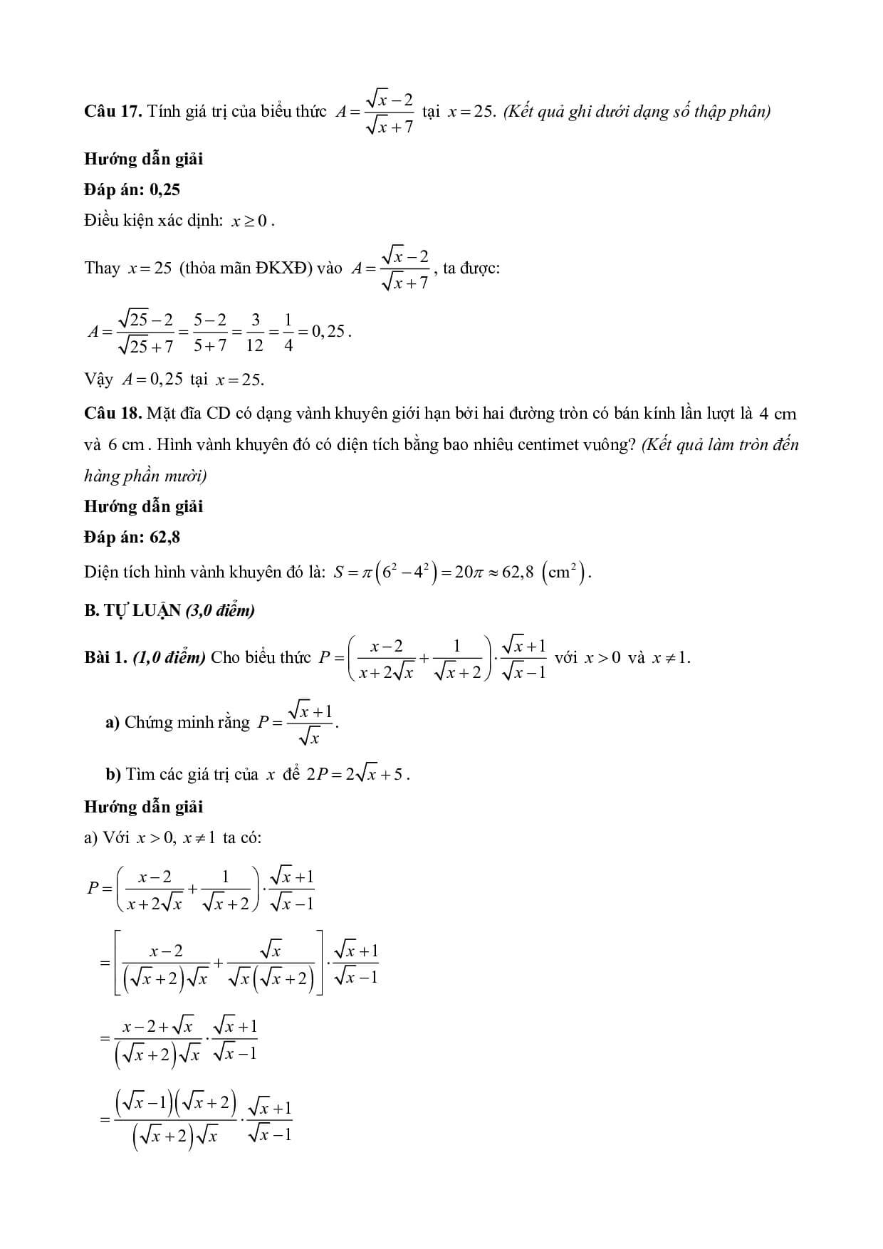 10 Đề thi Học kì 1 Toán 9 Cánh diều (có đáp án, cấu trúc mới)