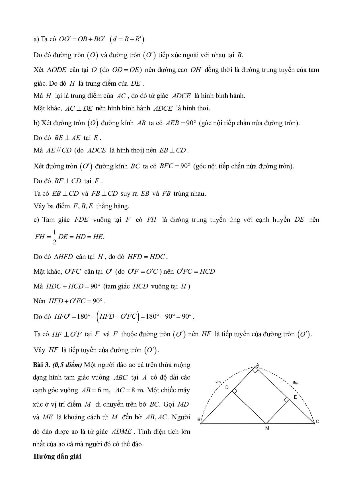 10 Đề thi Học kì 1 Toán 9 Cánh diều (có đáp án, cấu trúc mới)