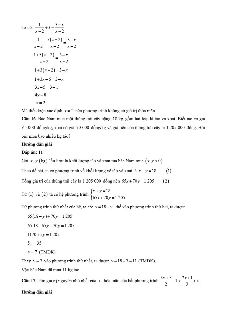 10 Đề thi Học kì 1 Toán 9 Chân trời sáng tạo (có đáp án, cấu trúc mới)