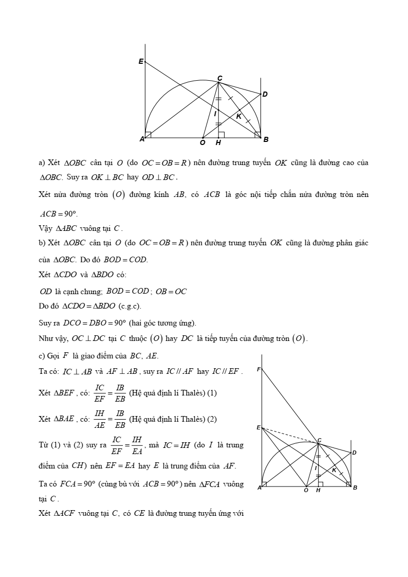 10 Đề thi Học kì 1 Toán 9 Chân trời sáng tạo (có đáp án, cấu trúc mới)