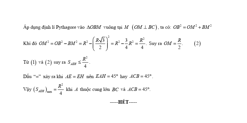 10+ Đề thi Học kì 2 Toán 9 Kết nối tri thức (cấu trúc mới, có đáp án)