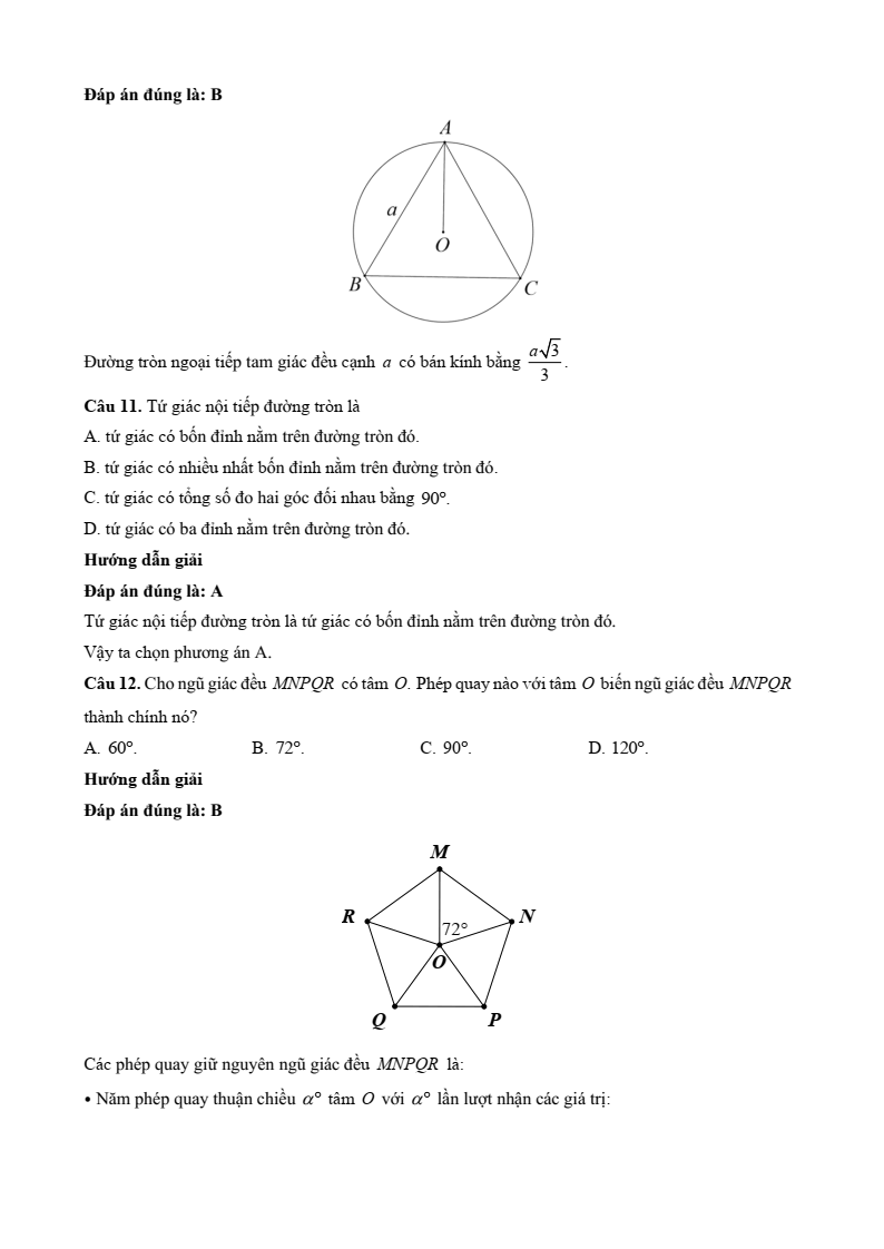 10+ Đề thi Học kì 2 Toán 9 Kết nối tri thức (cấu trúc mới, có đáp án)