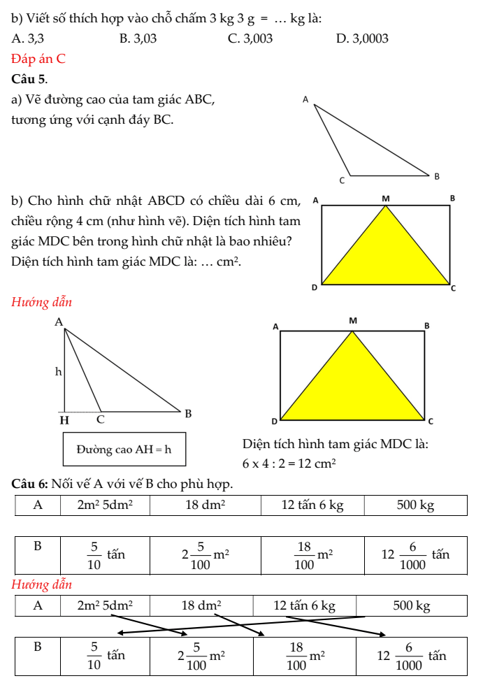 20+ Đề thi Toán lớp 5 Học kì 1 Chân trời sáng tạo 2025 (tải nhiều)