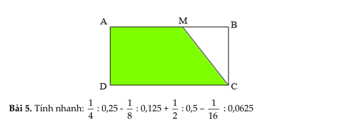 20+ Đề thi Toán lớp 5 Học kì 1 Chân trời sáng tạo 2025 (tải nhiều)