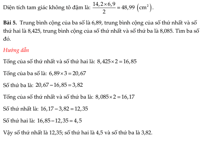 20+ Đề thi Toán lớp 5 Học kì 1 Kết nối tri thức 2025 (tải nhiều)