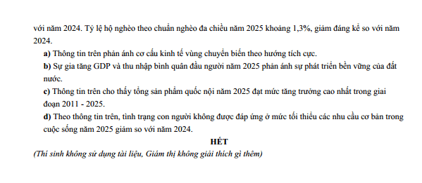 Đề thi thử KTPL Tốt nghiệp THPT 2025-2026 Sở Phú Thọ